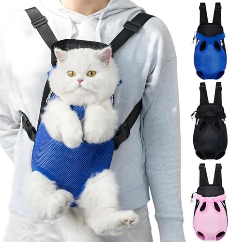 Pet Carrier Backpack, Adjustable Pet Front Carriers by Yehenarn