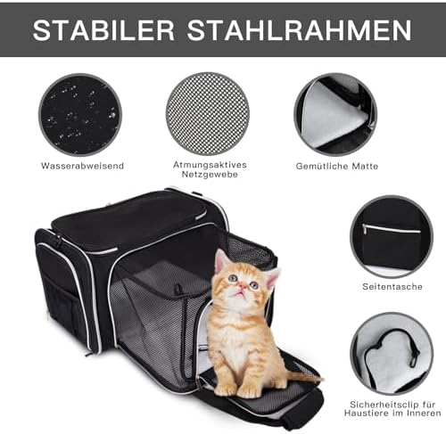 BAGLHER Expandable Cat Carrier - Image 3