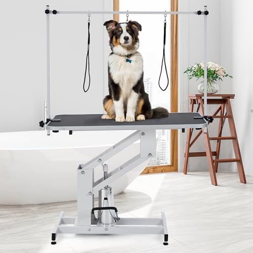 43.3-Inch Large Desktop Hydraulic Pet Grooming Table - Image 6