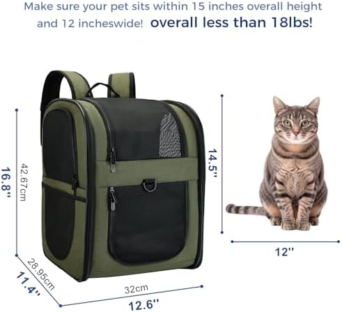 Apollo Walker Cat Carrier Backpack - Image 2