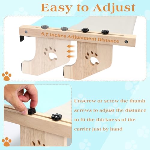 Suzile 2 Pack Cat Window Perch, Holds up to 33 Lbs - Image 3