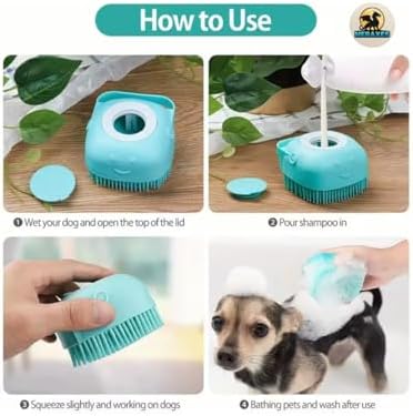 MERAXES Pet Grooming Bath Brush - Image 4