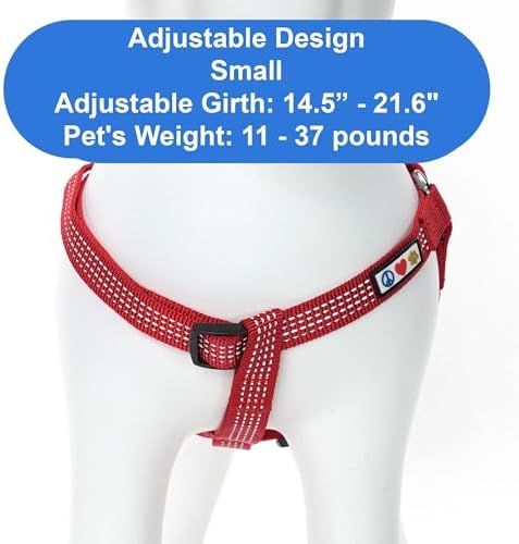Pawtitas Reflective Step-in Dog Harness – Adjustable No-Pull Vest - Image 3
