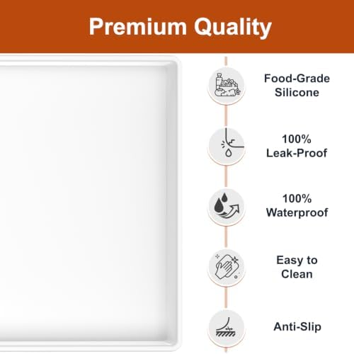 22" x 19" Extra Thick Silicone Mat Waterproof - Image 2
