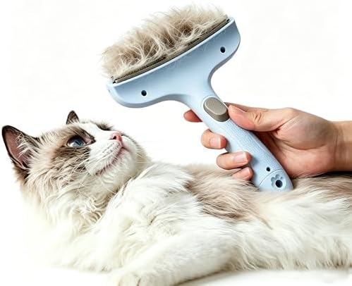 Pet Deshedding Brush, Grooming Tool by Unknown