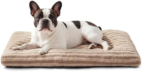 FURTIME Washable Small Dog Bed, Deluxe Dog Crate Beds by FURTIME