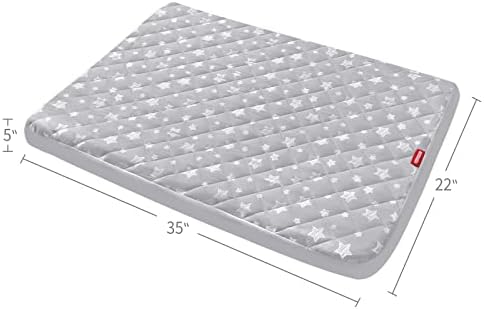 Dog Bed Covers Replacement Lovely Grey Star Print, 22x35 Inches, 2 Pack - Image 6