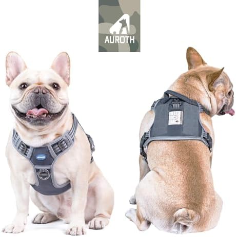 AUROTH Dog Harness for Small Medium Dogs, Tactical No Pull Dog Vest - Image 2