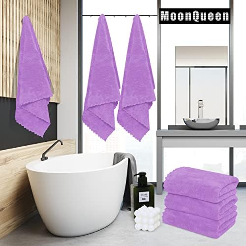 MOONQUEEN 6 Pack Premium Bath Towel Set - Image 2