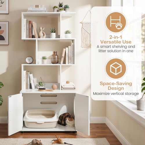 PETSITE Cat Litter Box Furniture - Image 5