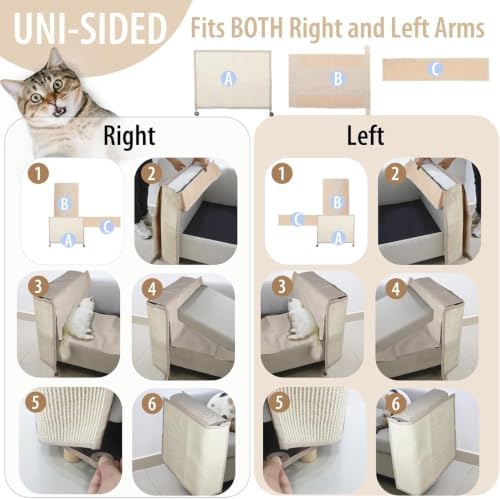 Oroonoko Cat Scratch Couch Protector, Couch Protector from Cat Claws - Image 6