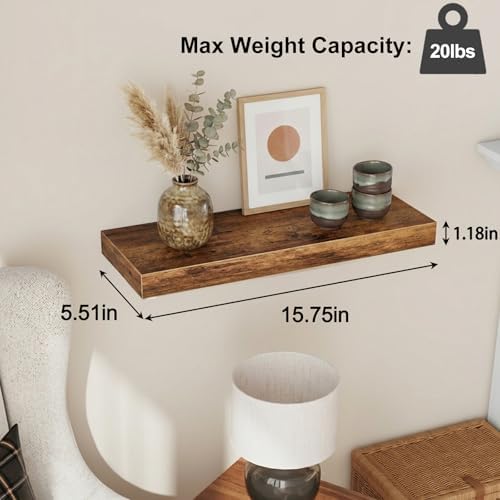 Fixwal Floating Shelves for Wall Decor - Image 3