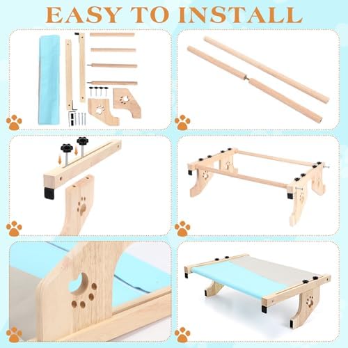 Suzile 2 Pack Cat Window Perch, Holds up to 33 Lbs - Image 6
