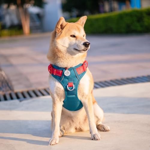 PHOEPET No Pull Dog Harness, Unique Colors Reflective Adjustable Dog Vest - Image 6
