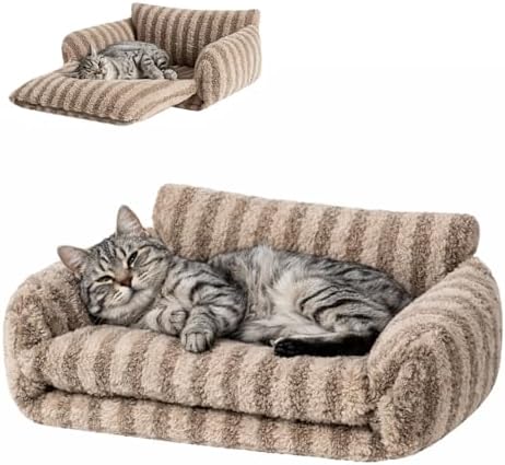 Hollypet Cat Bed Small Dog Orthopedic Couch Beds by Hollypet