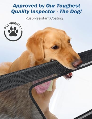 JOYTUTUS 46" Wide Dog Car Barrier - Image 4