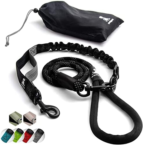SparklyPets Heavy Duty Bungee Rope Leash by SparklyPets