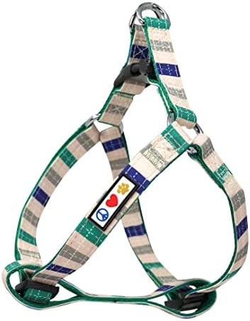 Pawtitas Multicolor Step-in Dog Harness – Adjustable No-Pull Vest by Pawtitas