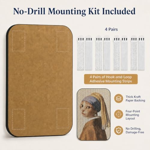 Cat Wall Scratcher, Art Cat Scratching Board - Image 4