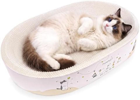 PatiencET Large Oval Cat Scratcher Bed by patiencET