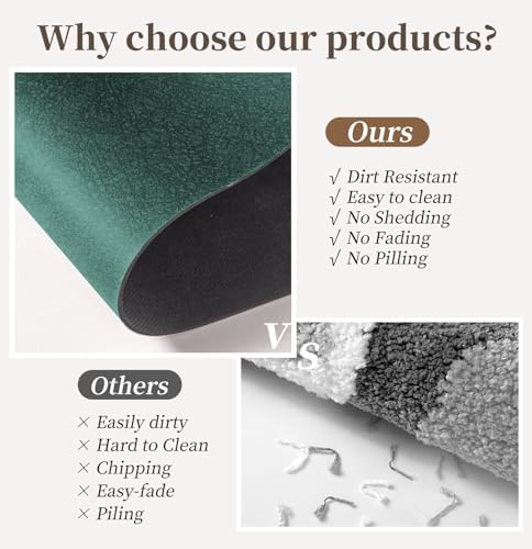 Bathroom Mat Rugs Sets 2 Piece Stone Bath Mats - Image 5