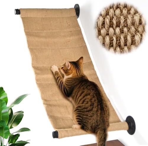 Cat Wall Hammock for Large Cats or Kittens, 34.64 x 12.59in by XIFOWE