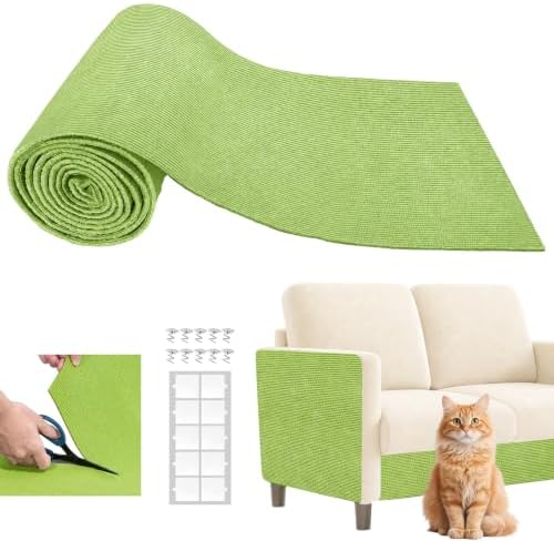 Cat Scratch Couch Furniture Protector from Cat Claws, 39.3x15.8In by SREBAY