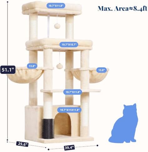 Hey-brother Cat Tree Tower - Image 2