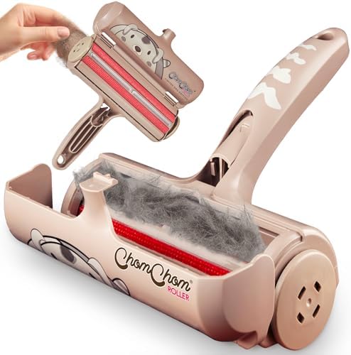 ChomChom Roller Pet Hair Remover – Original Size Reusable Lint Roller by ChomChomRoller