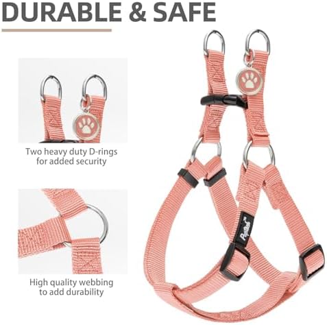 PUPTECK No Pull Dog Harness Medium Sized Step-in Adjustable Puppy Vest - Image 2