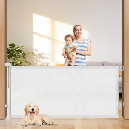 78" Retractable Extra Wide Baby Gates by Cideny