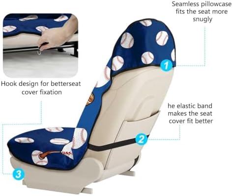 Irisbell Car Seat Cover Towel, Waterproof Non-Slip Sweat Protector - Image 6