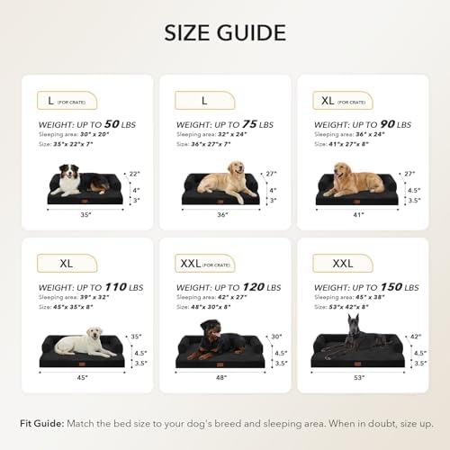 Orthopedic Washable Dog Bed for Large Dogs - Image 5