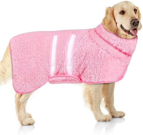 Unicorn Catcher Dog Bathrobe Super Absorbent Quick Drying Robe by UnicornCatcher