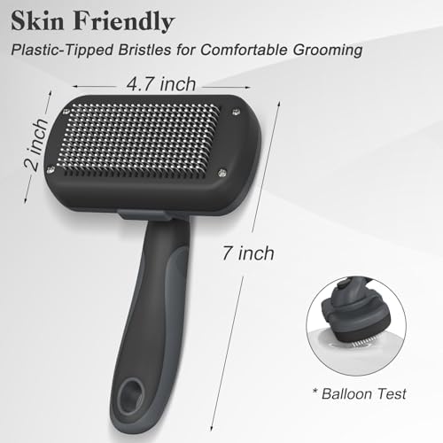 Swihauk Self Cleaning Slicker Brush - Image 4