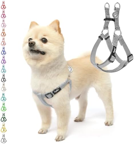 PUPTECK No Pull Dog Harness Small Sized Step-in Adjustable Puppy Vest by PUPTECK