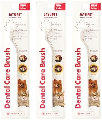 JAYU PET Dental Care Brush 3ea by JAYUPET
