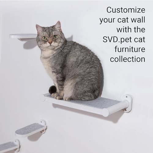 SVD.PET Cat Wall Shelves, Simple and Modern Design Wal Mounted Platforms - Image 5