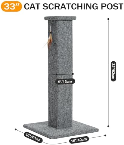 Made4Pets Cat Scratching Post for Indoor Cats, Carpet Cat Scratcher - Image 2