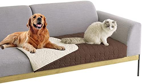 Waterproof Blanket Couch Cover for Dogs Non-Slip Pet Sofa Protector by TcksstexFauxFurDogBedCover