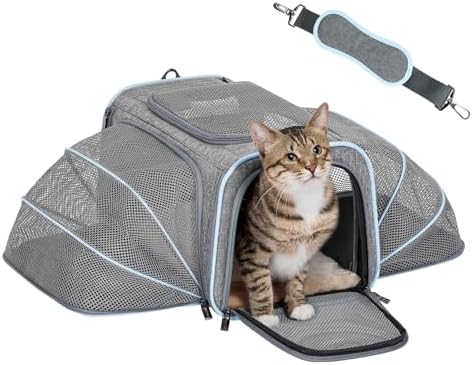 Petsfit Small Double Expandable Cat Carrier by Petsfit