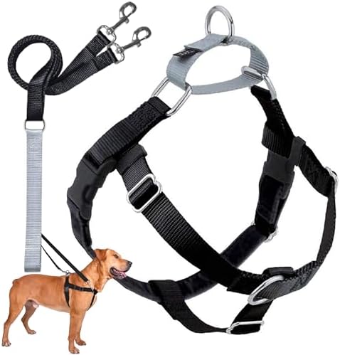 2 Hounds Design Freedom No Pull Dog Harness and Leash, 5/8" XS by 2HoundsDesign