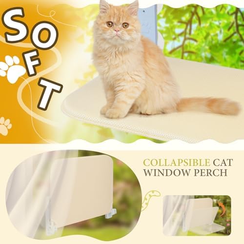 Cat Window Perch Seat Hammock, Foldable Hammock - Image 6