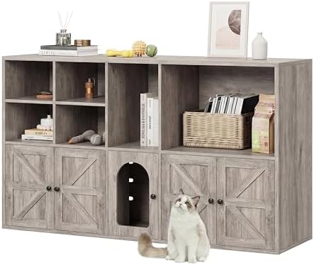 IRONCK Cat Litter Box Enclosure by IRONCK