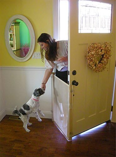 Bow Wow Barrier 28-Inch Café Retractable Exterior-Door Barrier - Image 6
