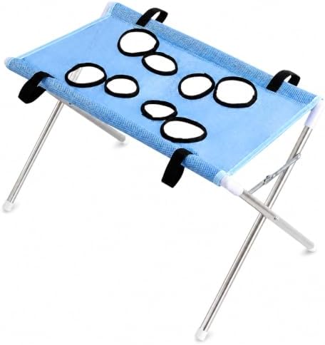 Dog Grooming Hammock with Stand, Foldable Pet Grooming Table and Bathing Station by Unknown