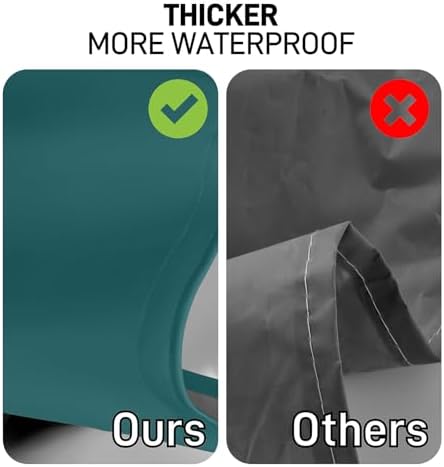 Waterproof Apron with Comfortable Adjustable Bib Rubber Vinyl Dishwasher Heavy - Image 3