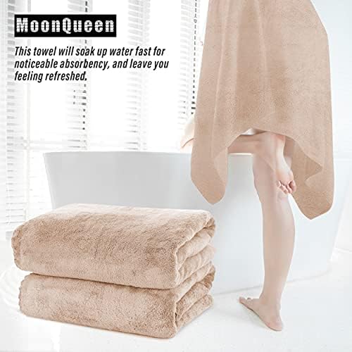 MOONQUEEN 2 Pack Premium Bath Towel Set - Image 7