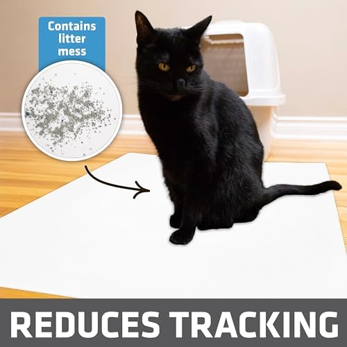 Drymate Original Cat Litter Mat, Contains Mess from Box, Protects Floors - Image 2