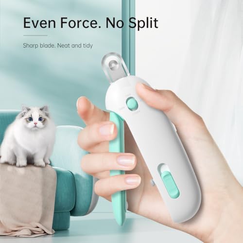 Petgravity Cat Nail Clipper, Adjustable 3-Size Trimming Hole - Image 5
